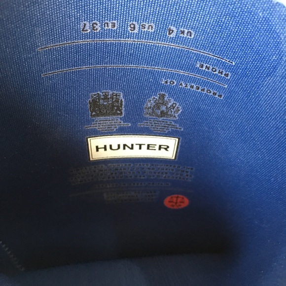 Hunter Originals Refined Tall Rain Boots women’s sz 6 new - Picture 10 of 11